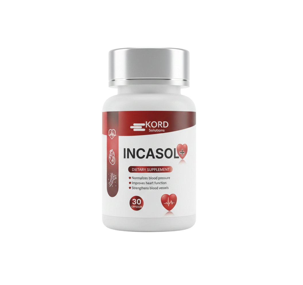 Incasol+ - Advanced cardiovascular wellness supplement